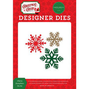 CARTA BELLA DIE- CHEERY SNOWFLAKES 3PC